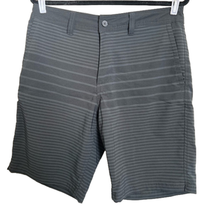 Goodfellow & Co. Mens Gray Striped Hybrid Swim Trunks Size 32